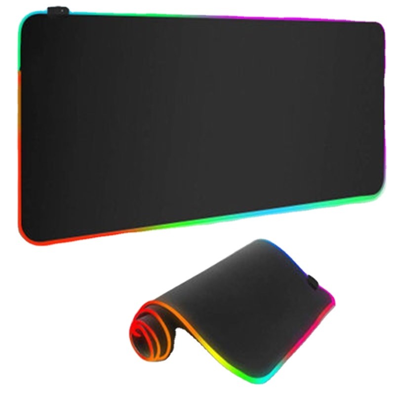 Cheap Nonslip RGB Gaming Wireless Charger Corporate Gift Reusable Natural Rubber Mouse Pad for sale