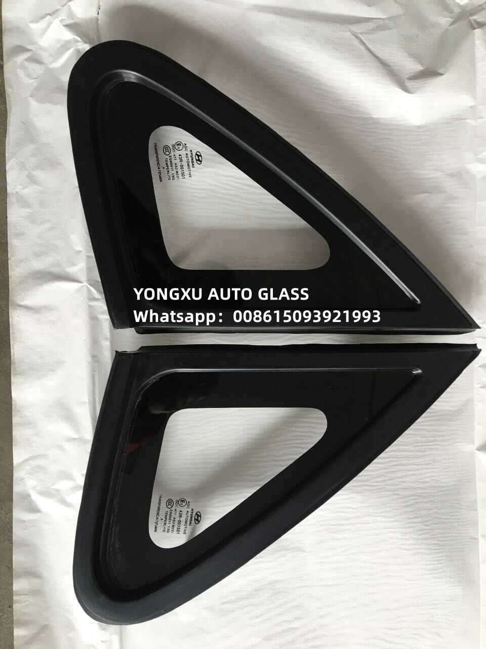 China Hyundai Elantra Avante Car Quarter Window 4d Sedan 2006-2011 Laminated Windshield Glass on sale