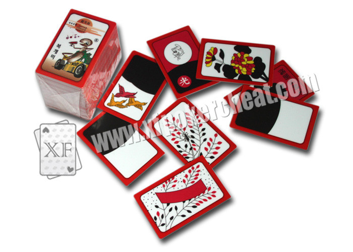 Korea Huatu Plastic Playing Cards Gambling Props For Gostop Bullfighting Game
