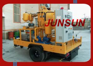 China Trailer Mounted Transformer Oil Treatment Plant, Mobile type Dielectric Oil Purifier Made By JUNSUN on sale
