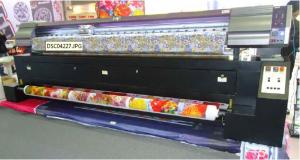 China Professional Dye Textile Fabric Sublimation Printer Eco solvent / DX7 Printhead on sale