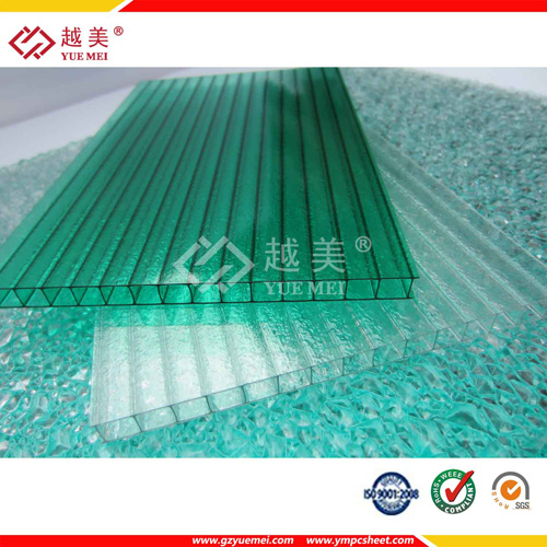 China flexible clear twin wall polycarbonate sheets for sale on sale
