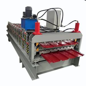 China Automated PPGI material Double Layer Roll Forming Machine Color Steel Tile Making Machine on sale
