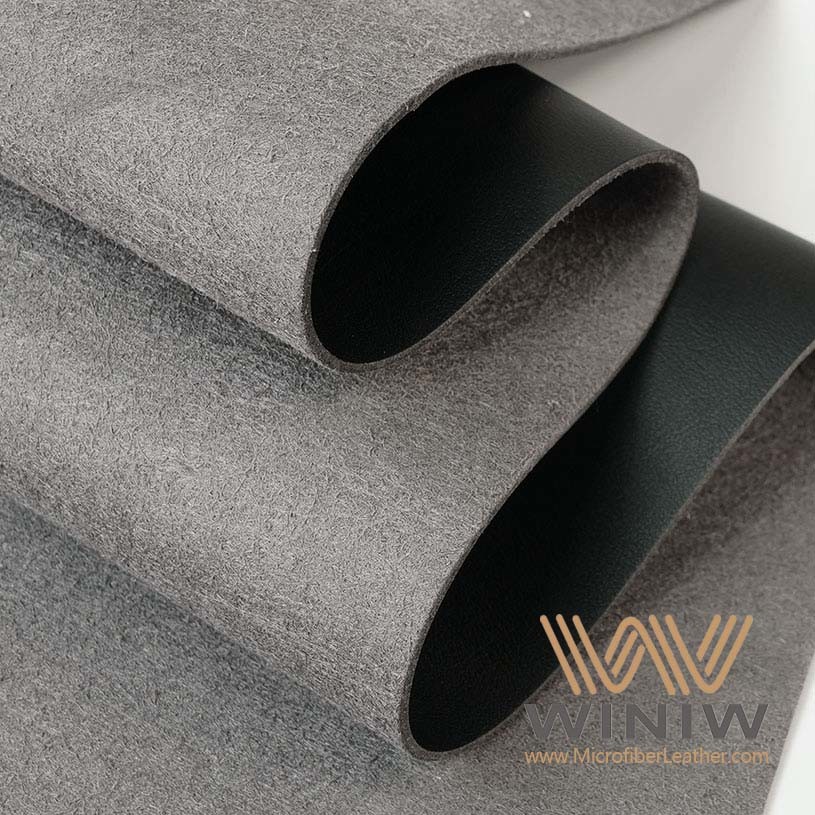 China High Quality Synthetic Leather Stylish Material Grey Leather Upholstery Fabric Use in Shoes on sale