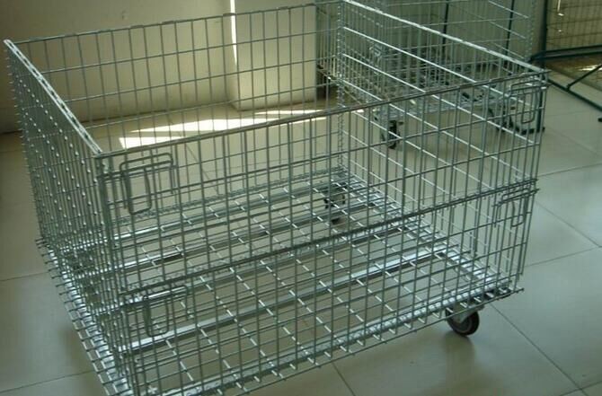 Best Wire Mesh Container with Removable Wheel wholesale