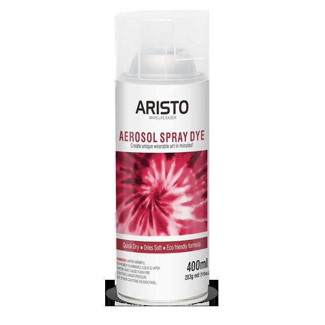 China Aristo Tie Fabric Dye Spray Upholstery Coating For Various DIY T- Shirt Easily on sale