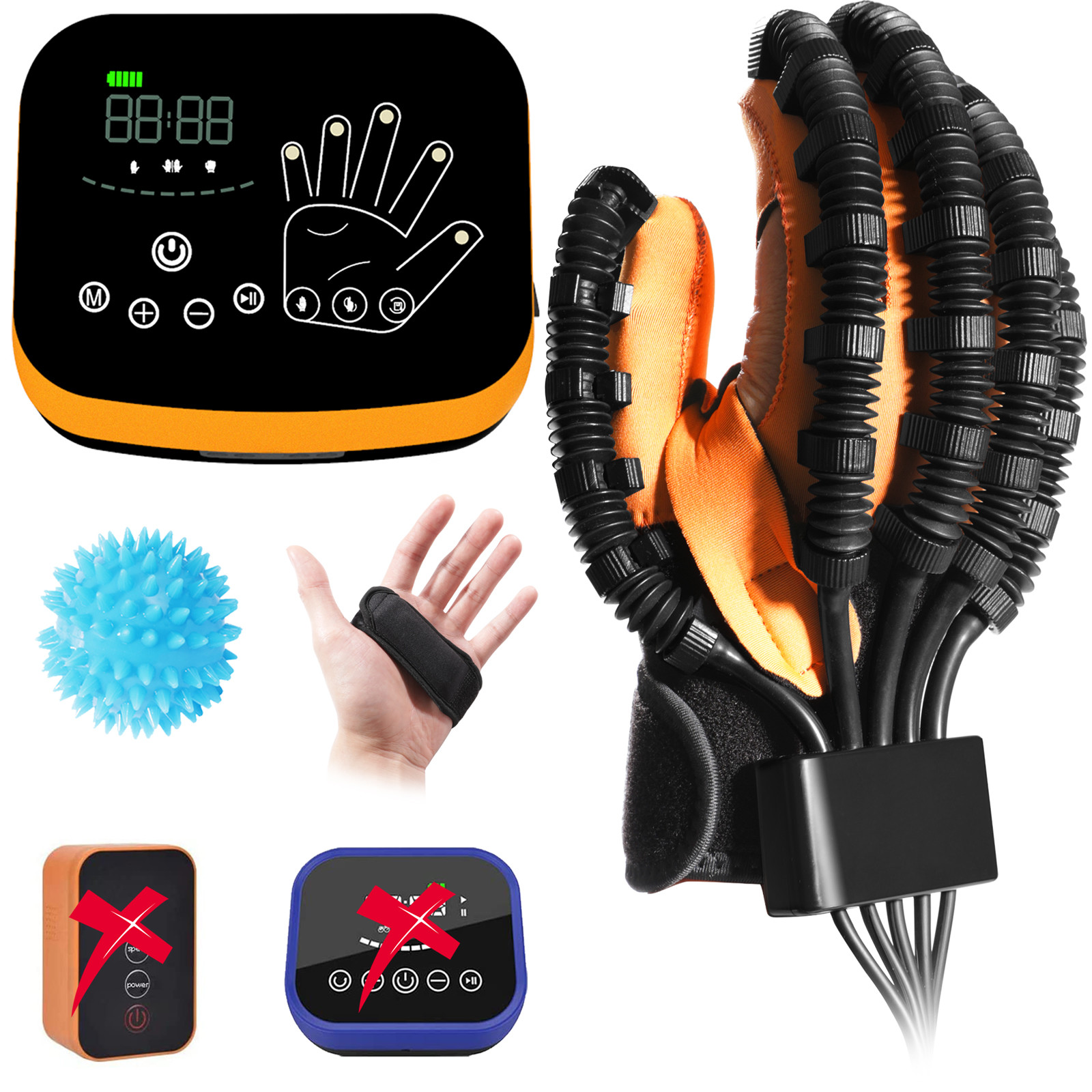 Buy cheap High Quality Hand Exercise Therapy Stroke Hand Exerciser Rehabilitation Robot from wholesalers