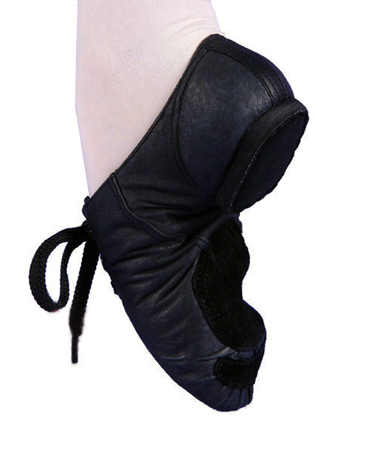 Best Adult and child pig leather black oxford jazz dance shoes wholesale