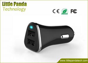 China Auto Promotion Low Price Good Quality Universal USB Car Charger Dual Port Car Charger on sale