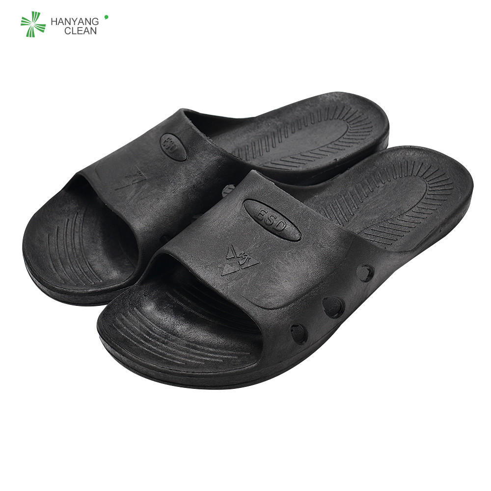 Best Hard Fold SPU ESD Cleanroom Shoes , Anti Static Slippers For Enterprise Units wholesale