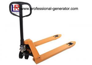 China 3000kg 1.15m Long Warehouse Transport Equipment Manual Pallet Truck With AC Pump on sale
