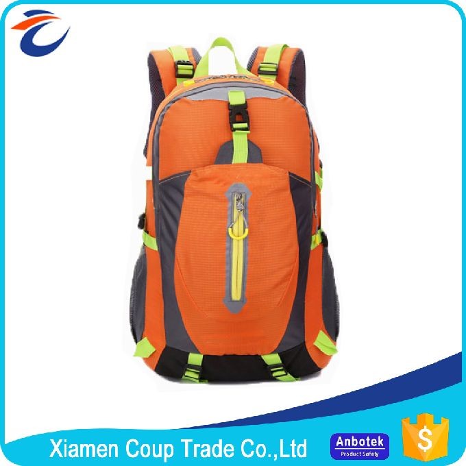 China Adjustable Shoulder Strap Custom Hiking Backpacks / Sports Bag Backpack on sale