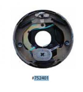 China Electric ISO9001 3.5K 10 Inch Trailer Brake Assembly For Utility Trailers on sale