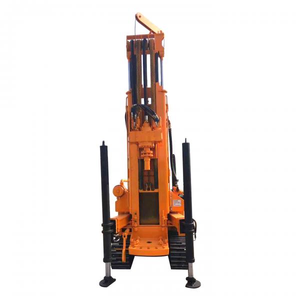 Cheap 260A 300m Crawler Drilling Machine , Compact Drill Rig For Home Garden for sale