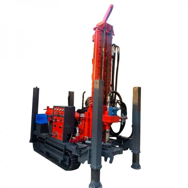 Cheap Fully Hydraulic 200m Drill Rig Machines With Crawler Chassis for sale