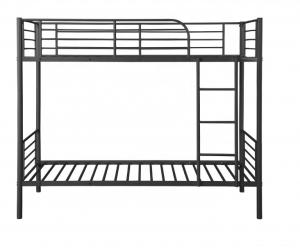 China School Bedroom Furniture Iron Metal Bunk Bed Frame Double Set on sale