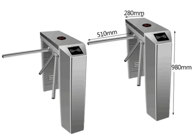 China Outdoor Automatic System Turnstile , 3 Arm Turnstile For Entertainment Center on sale