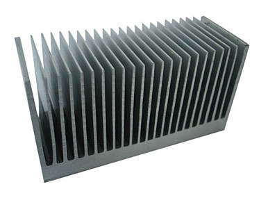 Cheap Industrial Aluminum Heatsink Extrusion Profiles , with drill ,cutting ,tapping for sale