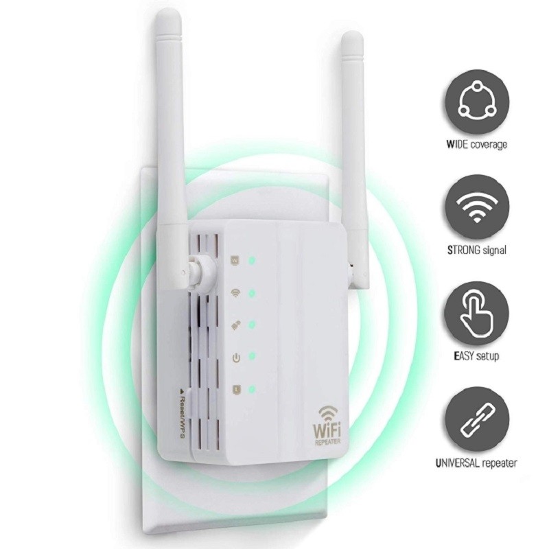 China 10/100M Signal Booster 2.4G 300M Wifi Router Repeater on sale