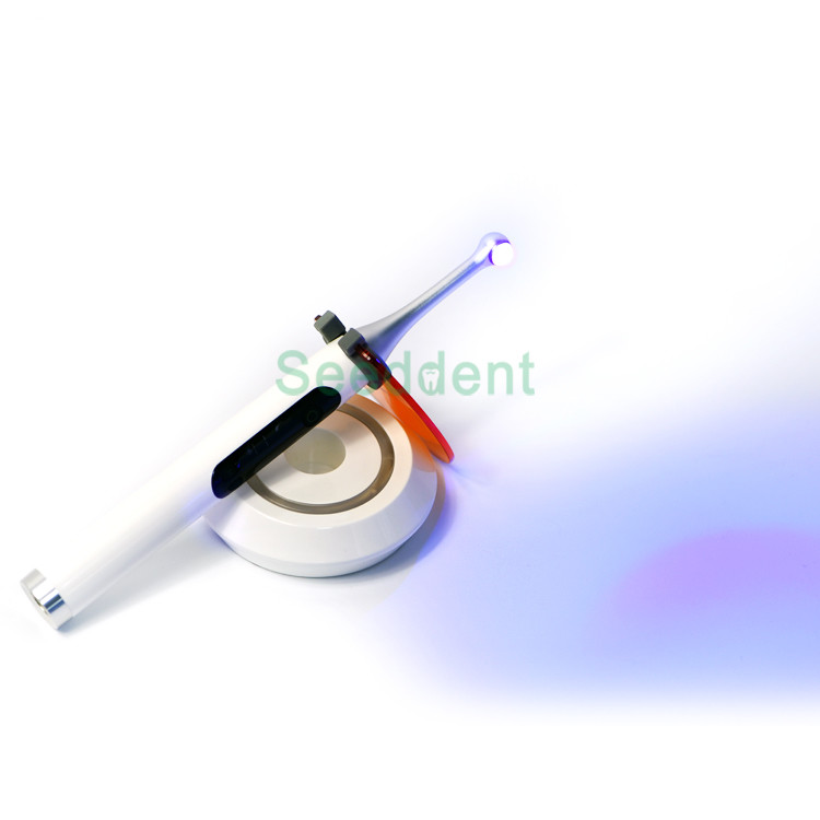 Best New Design Dental Wireless 1 Second Curing Light With Metal Light Guide Stick / Dental Resin Curing Lamp wholesale
