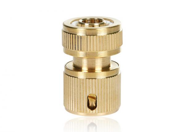 Cheap 3/4 Rubber Brass Quick Connector For Inner Diameter 20mm Garden Hose for sale