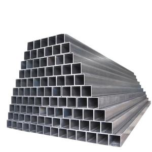 China Rectangular Tube RHS Metal Square Tube Square Hollow Steel Tube Pipe on sale