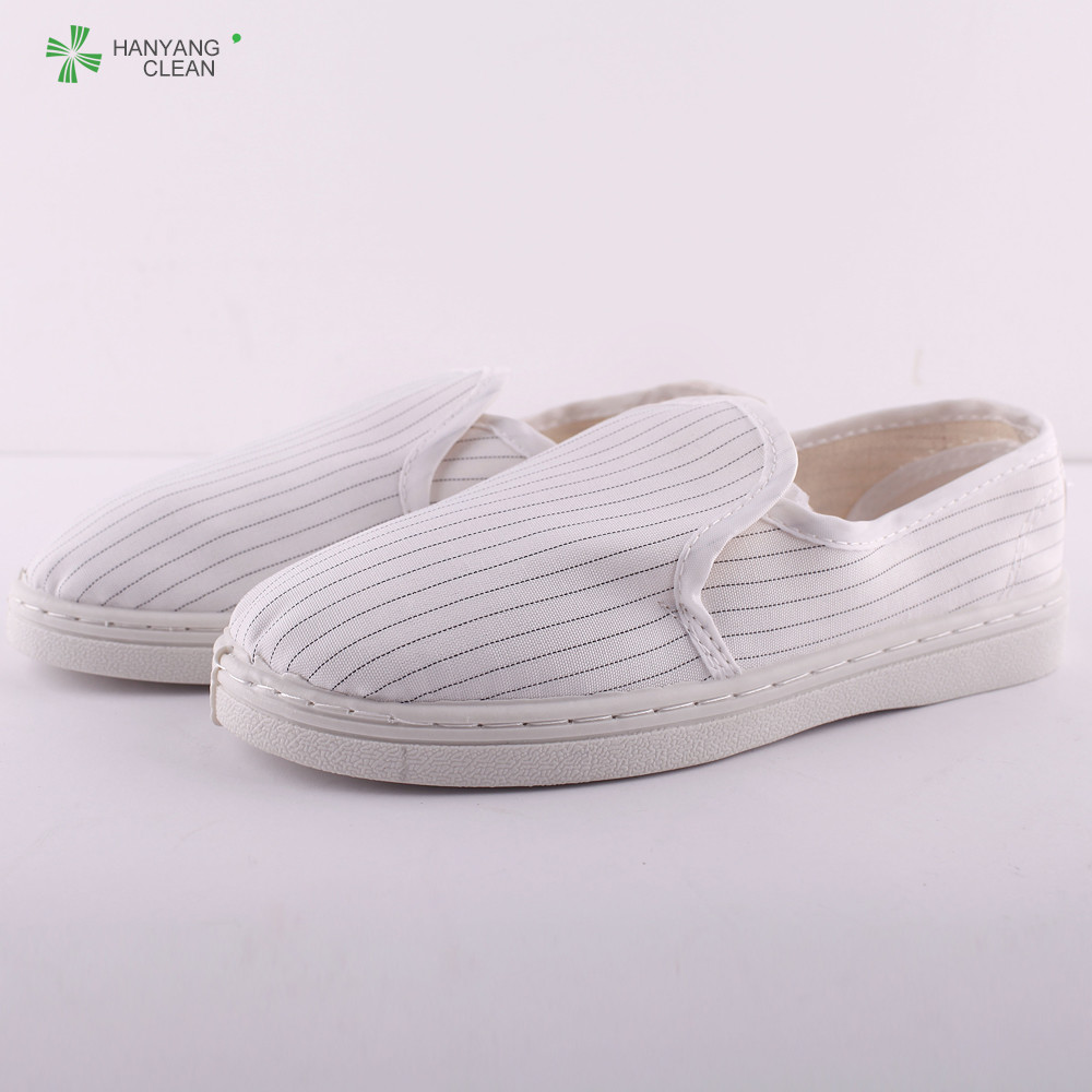 Best White Anti static ESD Cleanroom PVC Pharmaceutical Shoes wholesale