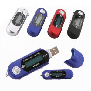China USB Flash MP3 Music Player Player LCD Screen Digital Voice Recording Function on sale