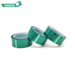 China Clear Polyester Film Tape , Silicone Release Paper Roll PET Material on sale