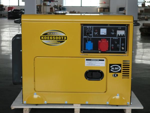 Cheap Popular small portable generator--5kw diesel engine generator set from china factory for sale