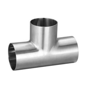 Best Carbon Steel Pipe Fitting Equal Tee Seamless Butt Weld SCH 40 Tee A234 WPB wholesale