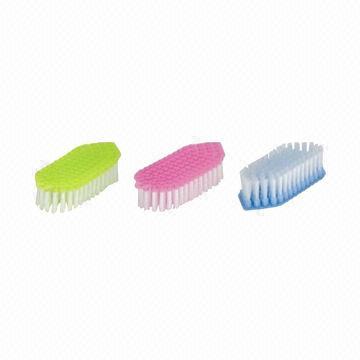 China Factory Wholesale Soft Bristle, Flexible Scrub Brush, Foldable Clothes Brush with Hang-up Hole 