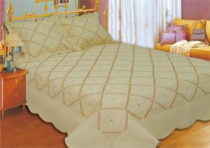 Best Household Bedroom Embroidery Quilt Kits No Bleaching With Machine Made Technics wholesale