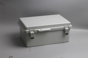 300x200x130mm / 11.02x7.48x5.51 Watertight Enclosure with Hinged and Stainless Steel Latching Lid