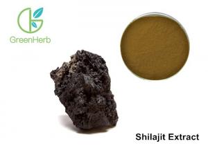 China Natural Pure Shilajit Extract Powder 50% Fulvic Acid Powder Brown Color on sale