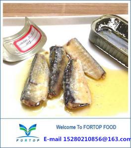 China Factory Price Premium China Canned Sardines Fish in Vegetables Oil on sale