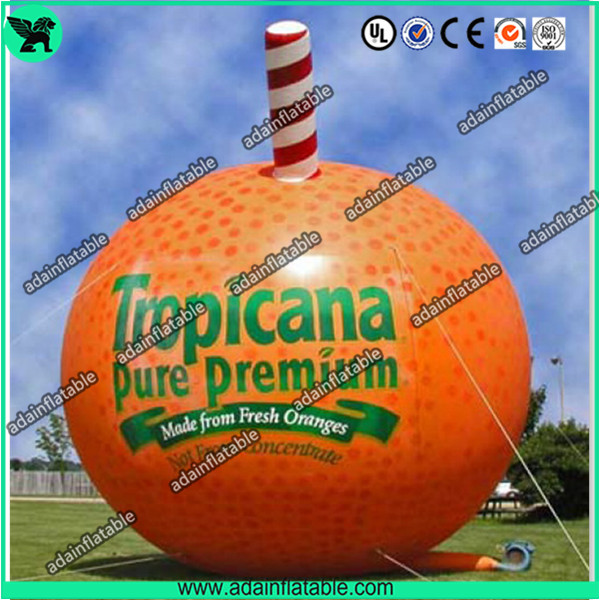 Best Event Advertising Inflatable Fruits Model Orange Replica/Promotion Inflatable Fruits wholesale