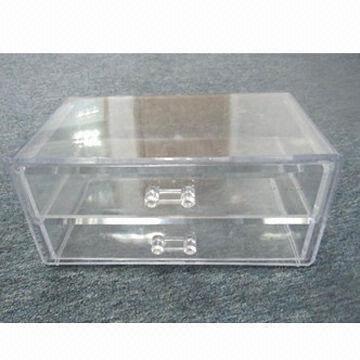 Best 2 Layers Cosmetic Box, Made of PS, Measures 23.5 x 15 x 11cm wholesale