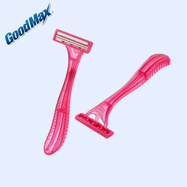Best Comfort Close Shave Twin Blade Disposable Razor With Good Hardness Durable wholesale