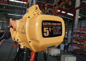 China OEM 220V 3Phase 5 Ton Eletric Chain Hoist on sale