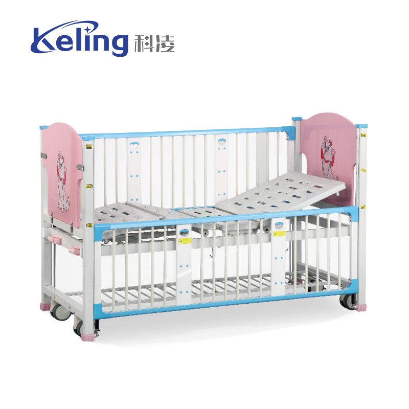 China durable frame mobile medical hospital furniture babybed baby crib cartoon children bed for baby on sale