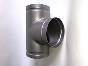 China Customized Size Grooved End Pipe Fittings , Grooved Equal Tee Pipe Fitting on sale