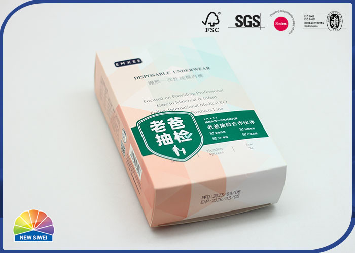 China Custom Paper Folding Box 4C Print Matte Lamination Recycled Box on sale