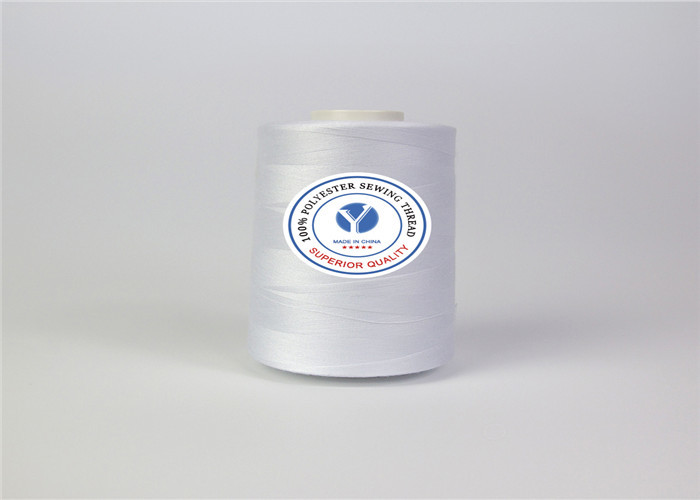 China Small Spool 40S/2  60S/3White Color 100% Polyester Sewing Thread for Home Textile on sale