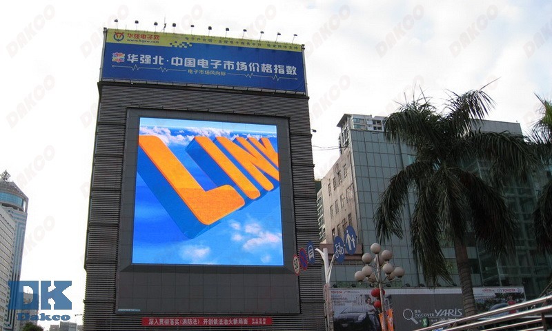 China 20 Commercial Outdoor Full Color Led Display High Brightness With 48bit 24pcs on sale