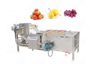China High Efficiency Stainless Steel Vegetable Washing Machine on sale