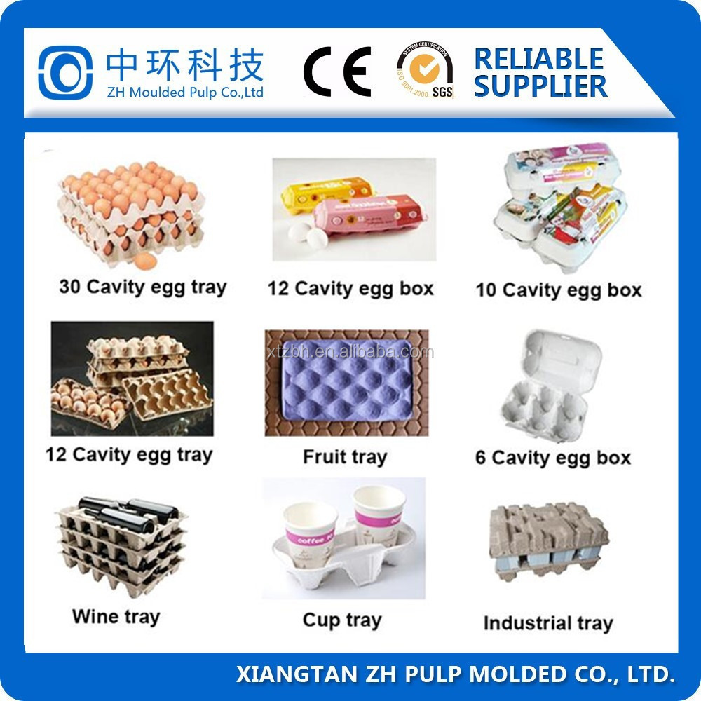 China Molded Pulp Egg Box Forming Machine 80kw For Disposable Bowl on sale