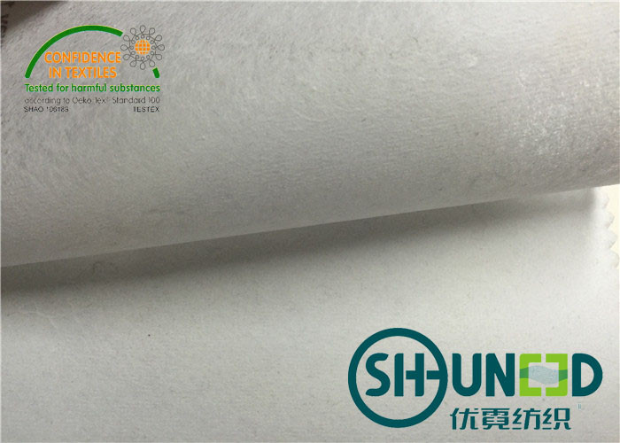 China Recycle Cotton Embroidery Backing Paper , ROSH Iron On Backing For Fabric on sale