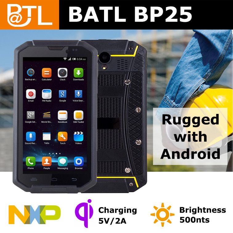 Newest BATL BP25 Dual sim card android 4.4.2 best rugged mobile phone india