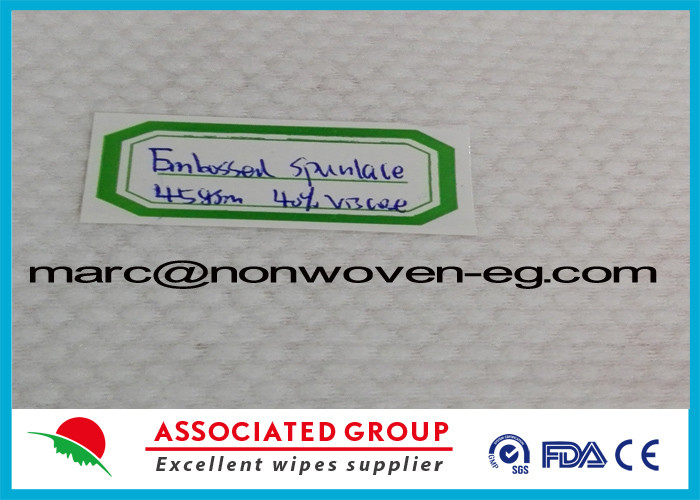 Cross Lapping White Spunbond Non Woven Fabric Highly absorbent